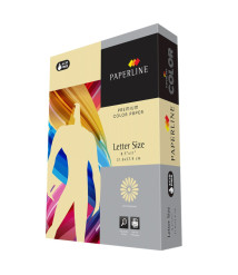 Hîrtie colorată A4 Paperline CREAM, 80 gr/m2, 500 foi, pastel, crem